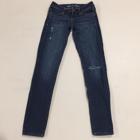 AMERICAN EAGLE Distressed Jegging Jeans - Picture 2 of 4